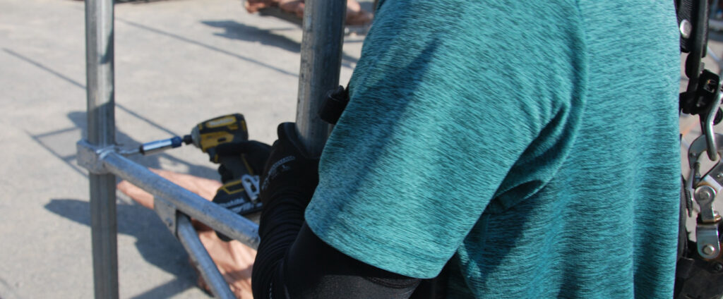 安全第一の施工